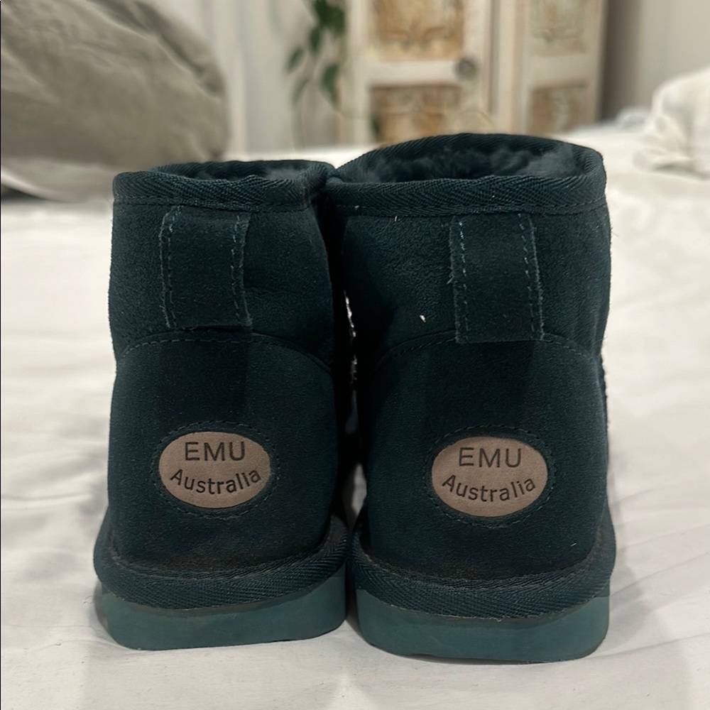 Emu Women's Slippers - Dark Green